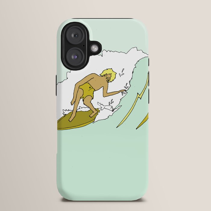 70s outer banks surf // retro surf by surfy birdy iPhone Case