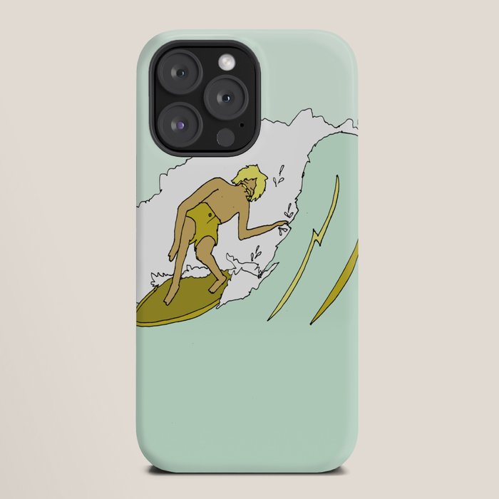70s outer banks surf // retro surf by surfy birdy iPhone Case
