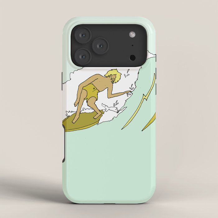 70s outer banks surf // retro surf by surfy birdy iPhone Case