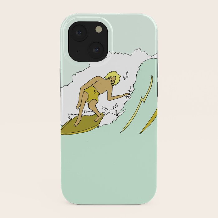 70s outer banks surf // retro surf by surfy birdy iPhone Case