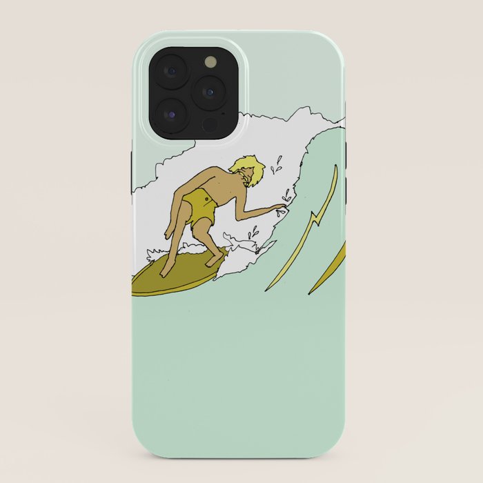70s outer banks surf // retro surf by surfy birdy iPhone Case