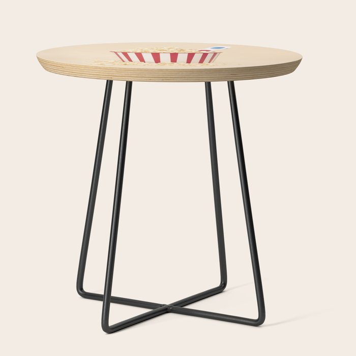 3D movie time Side Table