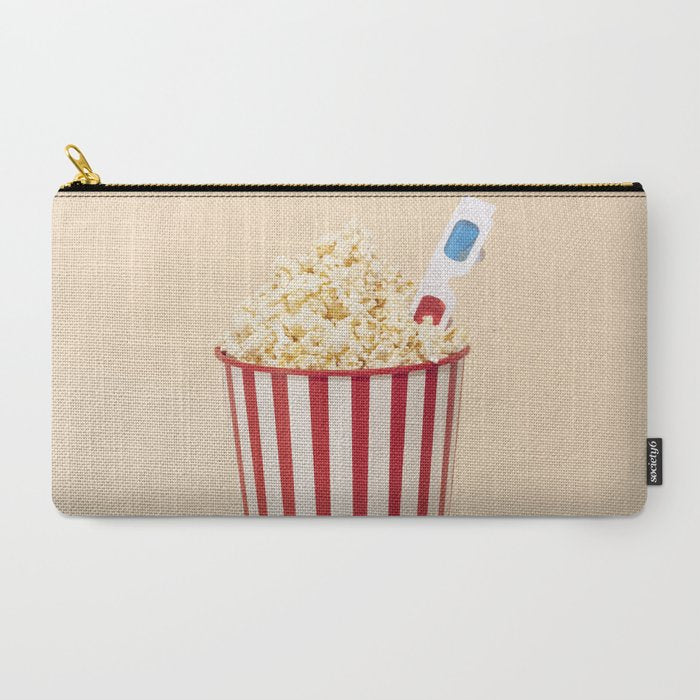 3D movie time Carry All Pouch