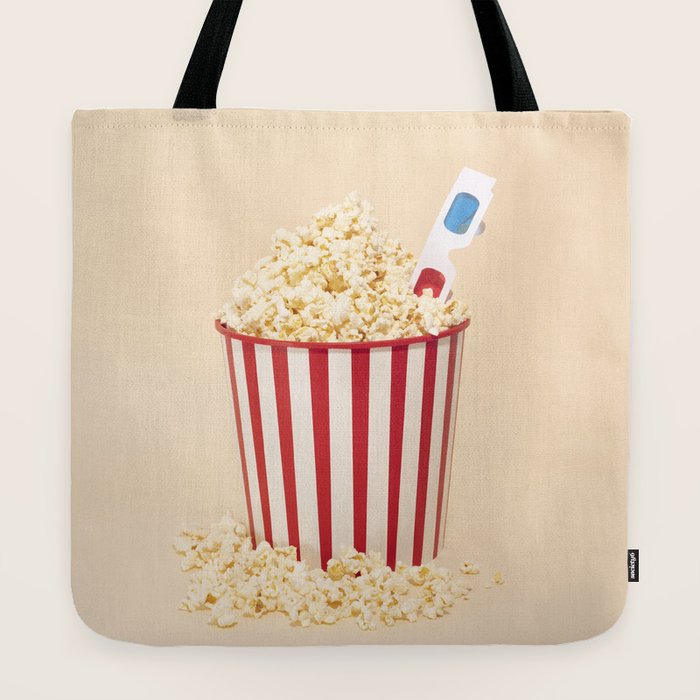 3D movie time Tote Bag