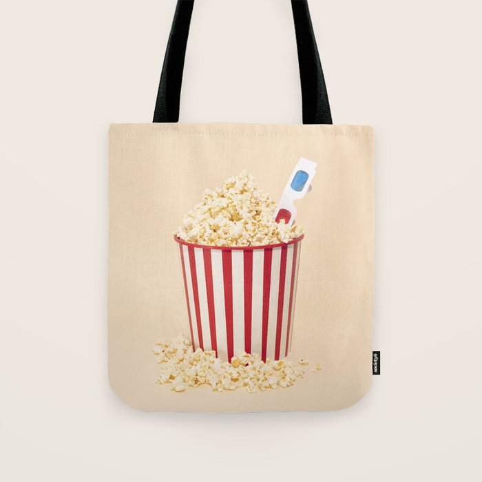 3D movie time Tote Bag
