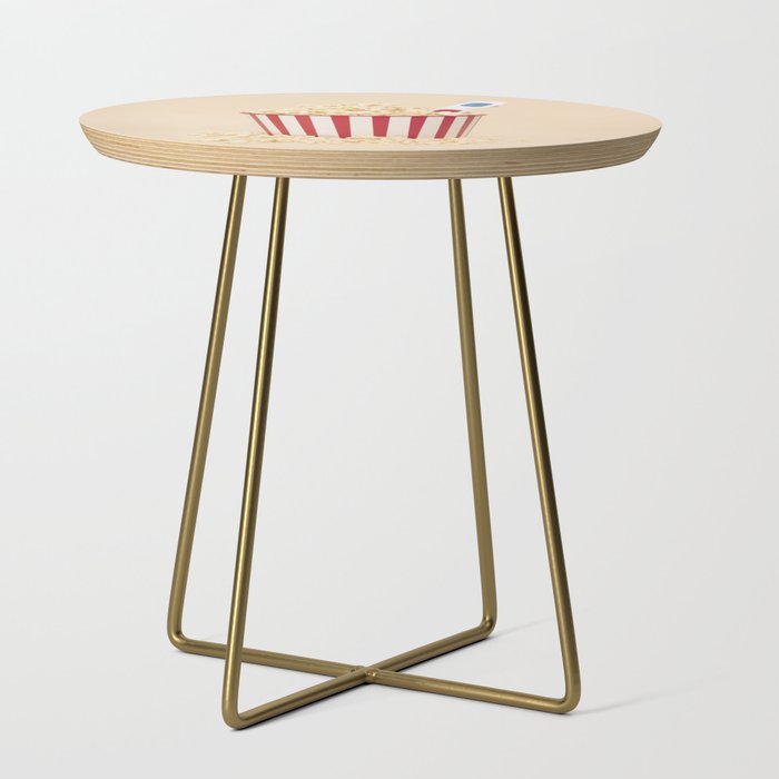 3D movie time Side Table
