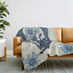 A Fox Chasing Its Tail Throw Blanket