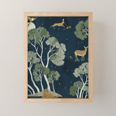 A Forest Awakens Full Moon Mini Art Print