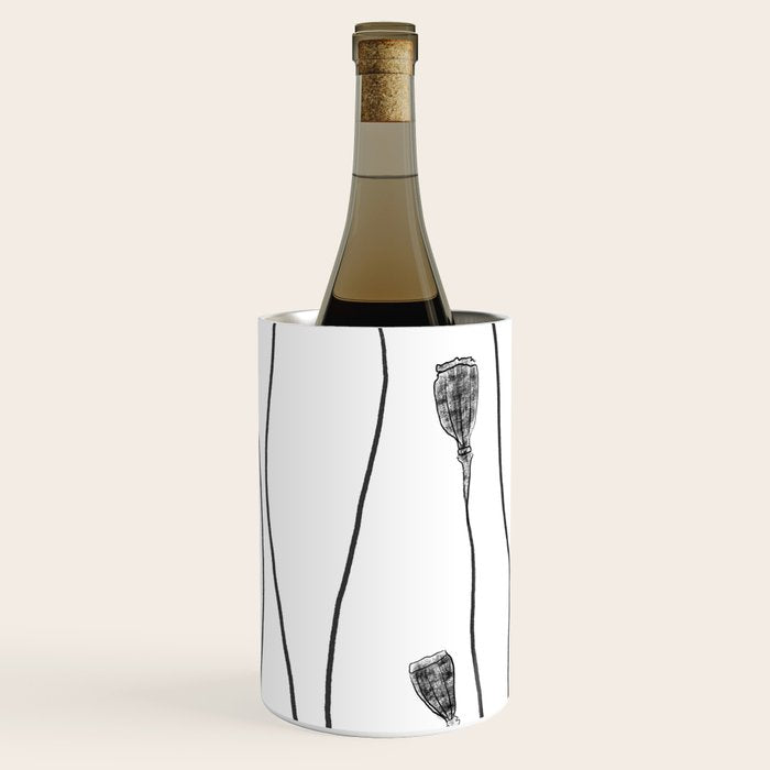 A group of poppy heads Wine Chiller