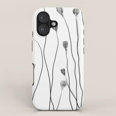 A group of poppy heads iPhone Case