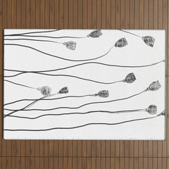 A group of poppy heads Outdoor Rug