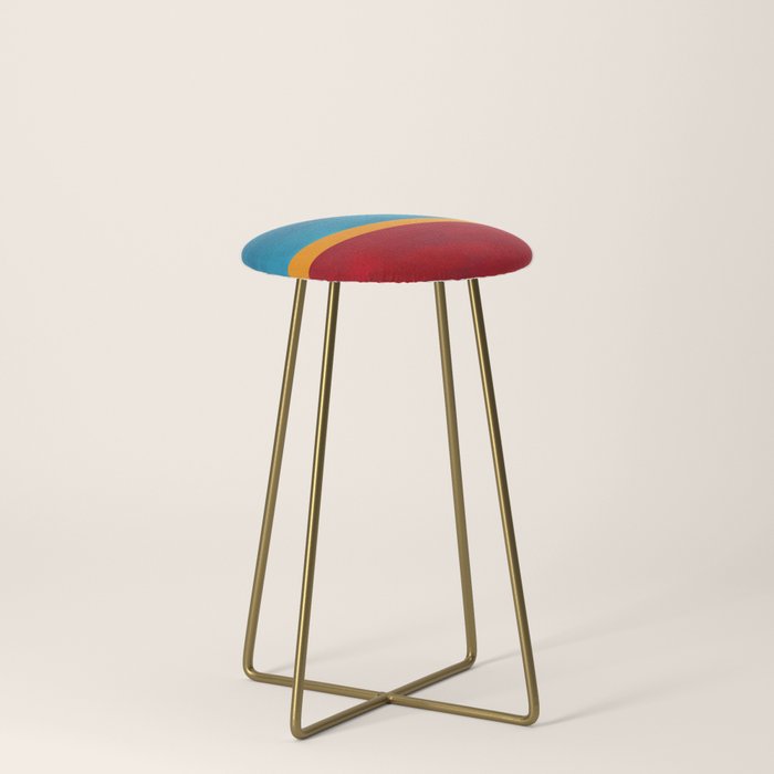 70s Glow  Stool