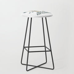 "Montana: Pants Are For Tourists" Funny Retro Cowboy Travel Art Stool