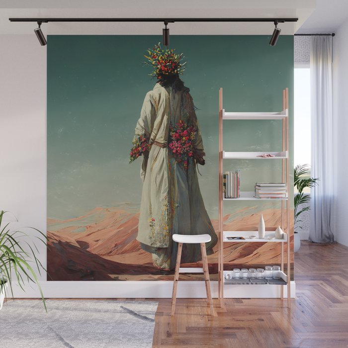 "Here He Comes" Wall Mural