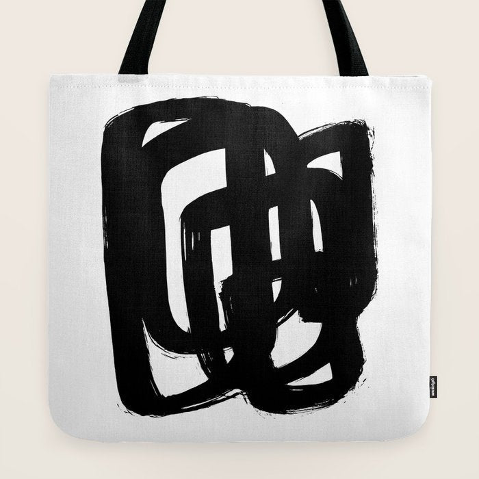 A Heavy Thought White Background Tote Bag