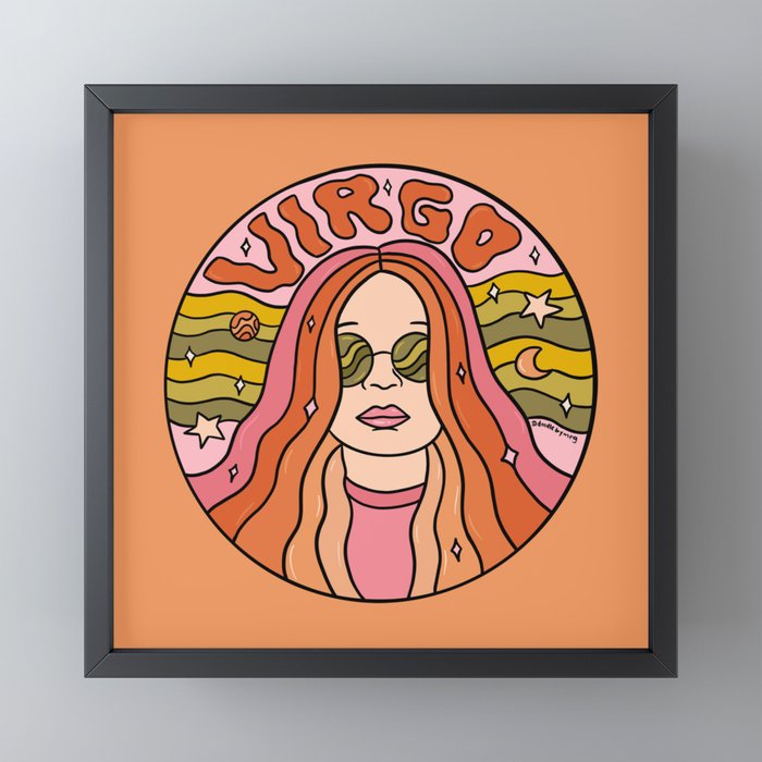 2020 Virgo Mini Art Print