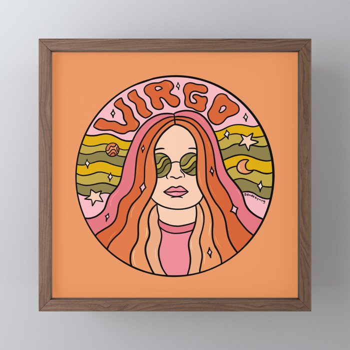 2020 Virgo Mini Art Print