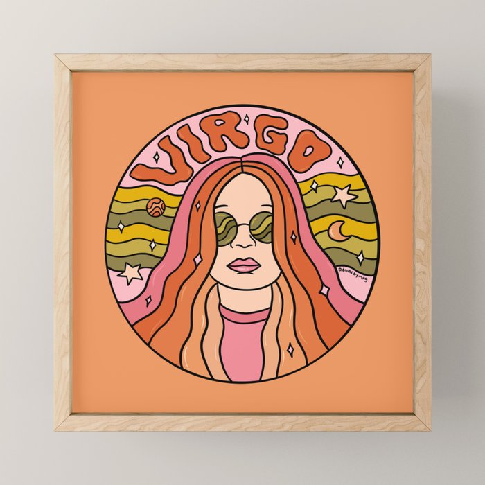 2020 Virgo Mini Art Print