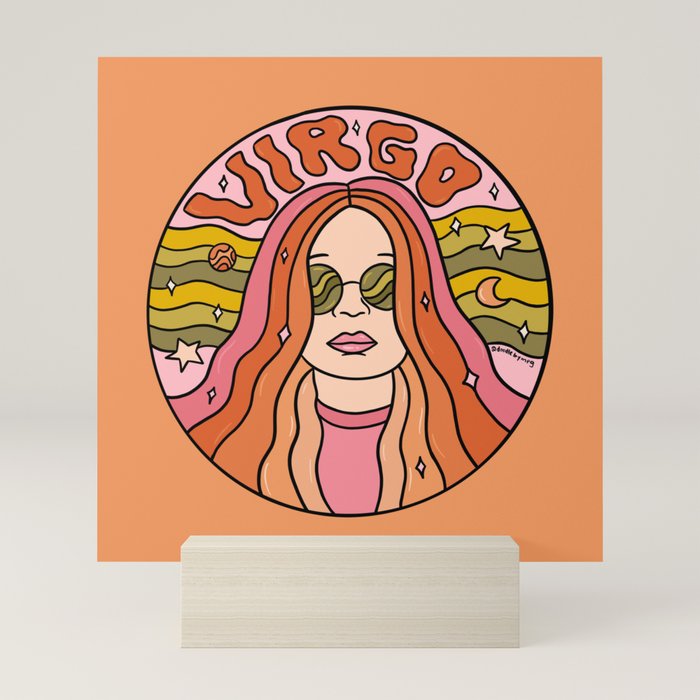 2020 Virgo Mini Art Print