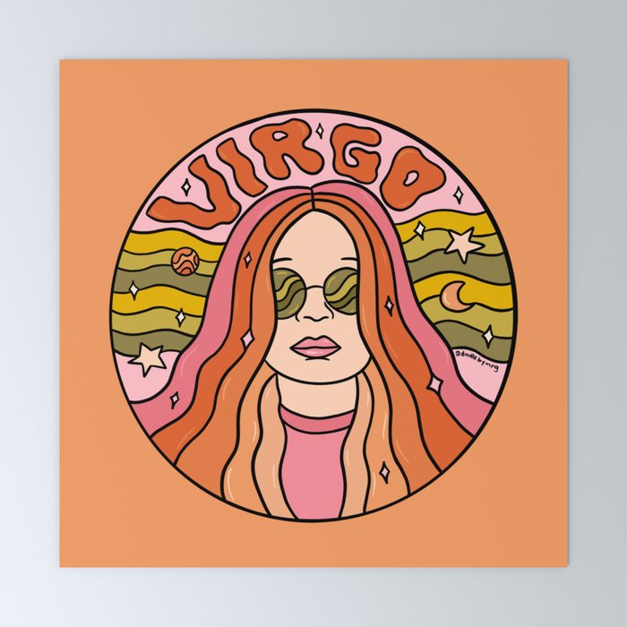 2020 Virgo Mini Art Print