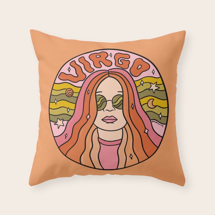 2020 Virgo Throw Pillow