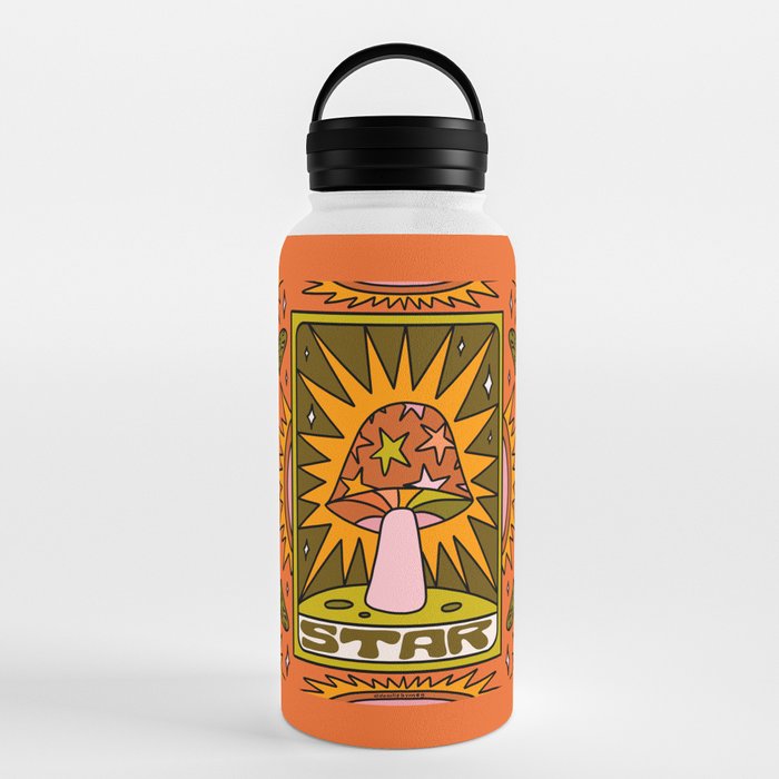 17. Star Mushroom Water Bottle