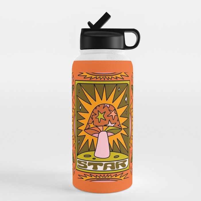 17. Star Mushroom Water Bottle