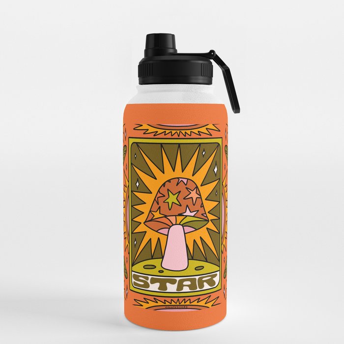 17. Star Mushroom Water Bottle