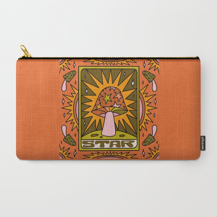 17. Star Mushroom Carry All Pouch
