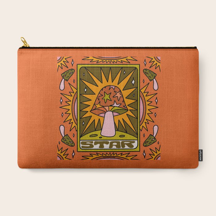 17. Star Mushroom Carry All Pouch