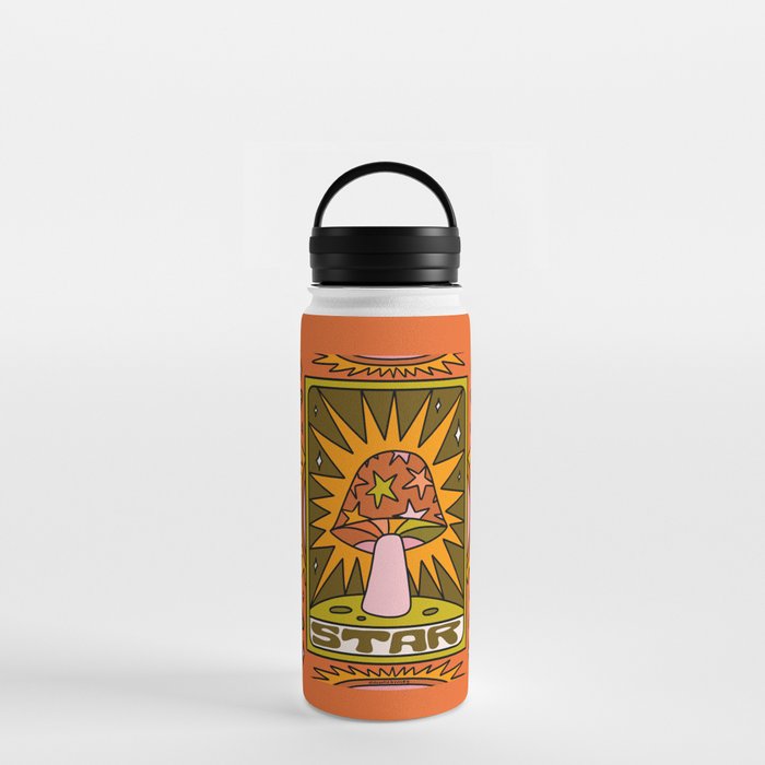 17. Star Mushroom Water Bottle