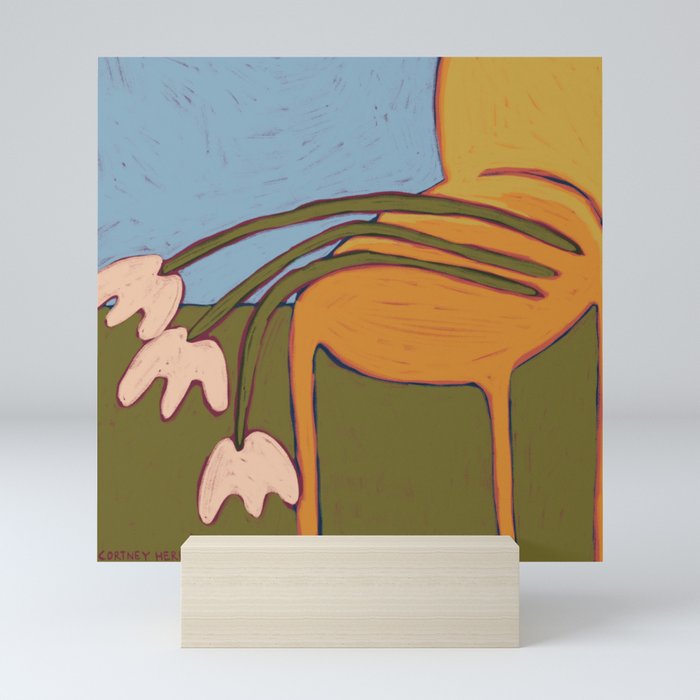 3 Flowers Mini Art Print