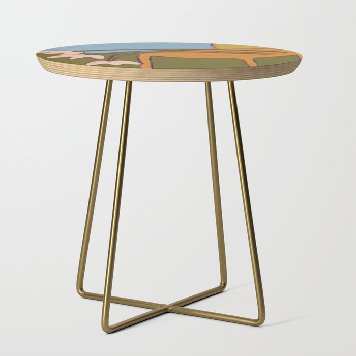 3 Flowers Side Table