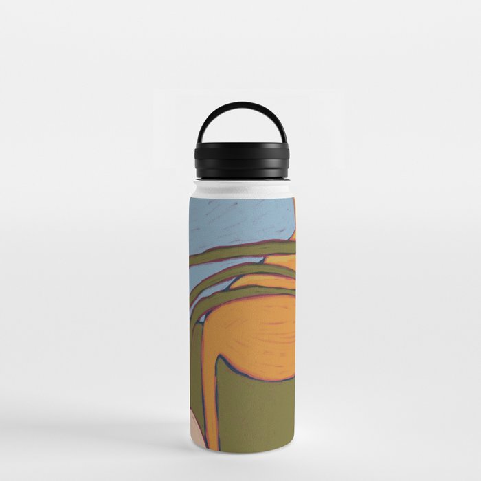 3 Flowers Water Bottle