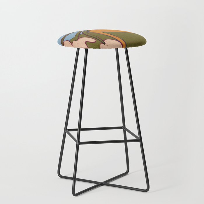 3 Flowers Stool