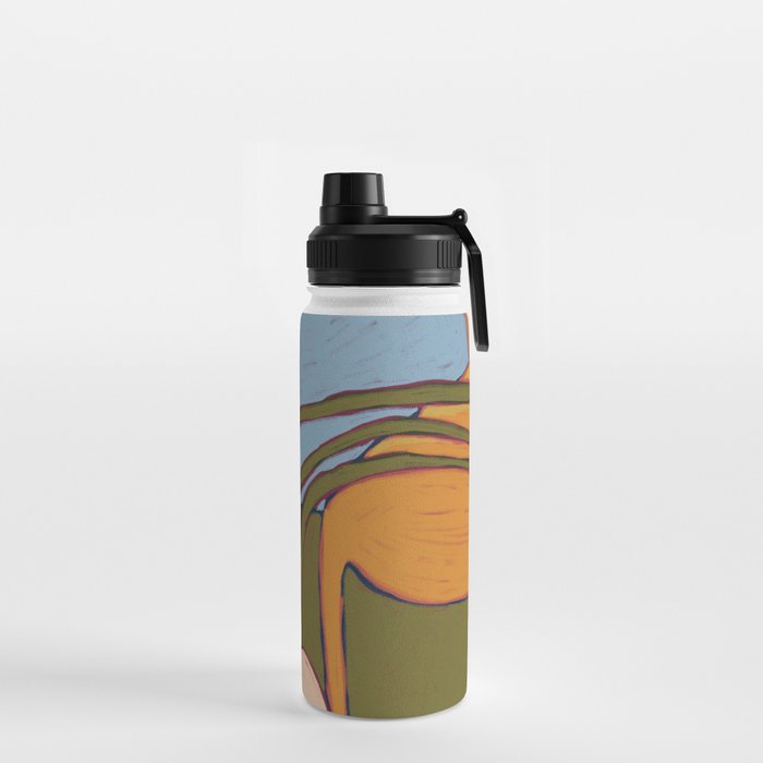 3 Flowers Water Bottle