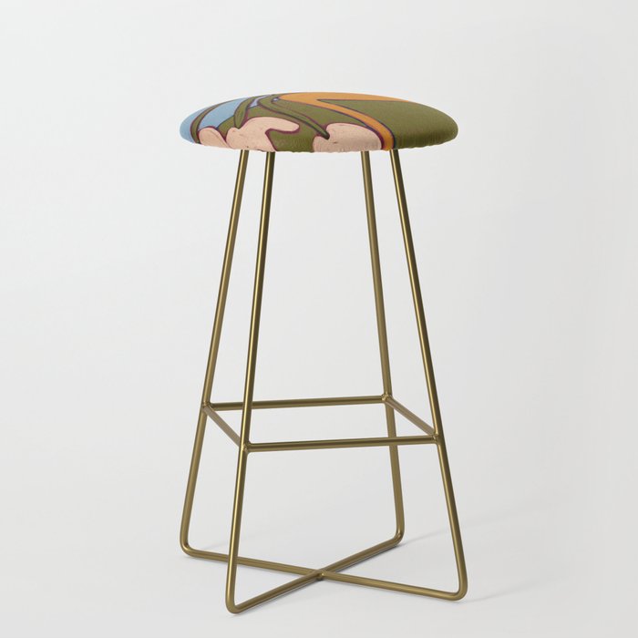 3 Flowers Stool