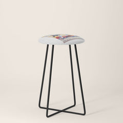 1959 24 Hours of Le Mans Race Poster Stool