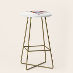 1959 24 Hours of Le Mans Race Poster Stool