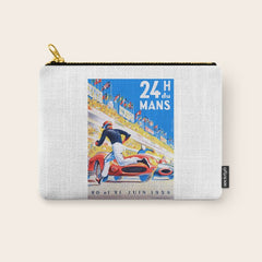 1959 24 Hours of Le Mans Race Poster Carry All Pouch