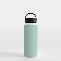 1950s Mint Green Solid Water Bottle