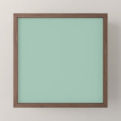 1950s Mint Green Solid Mini Art Print