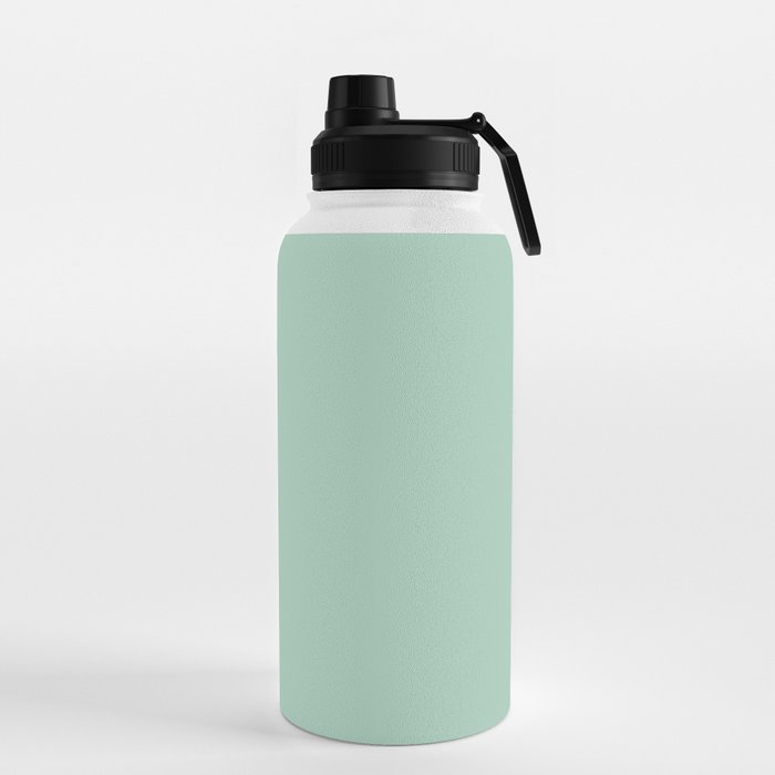 1950s Mint Green Solid Water Bottle