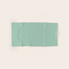 1950s Mint Green Solid Bath Towel