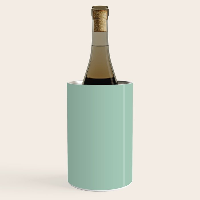1950s Mint Green Solid Wine Chiller