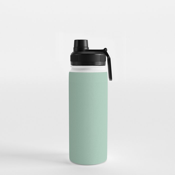 1950s Mint Green Solid Water Bottle
