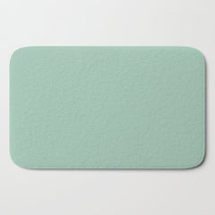 1950s Mint Green Solid Bath Mat