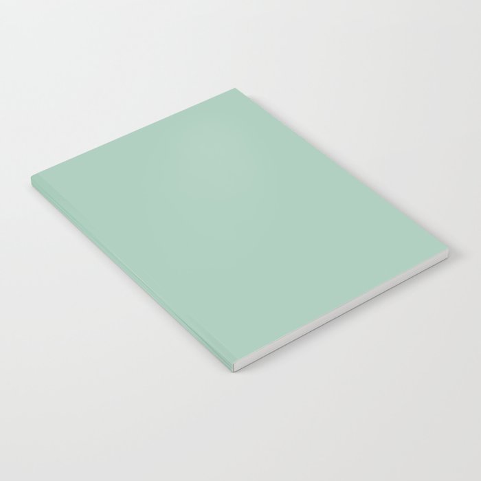 1950s Mint Green Solid Notebook