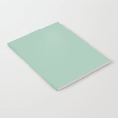 1950s Mint Green Solid Notebook