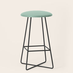 1950s Mint Green Solid Stool
